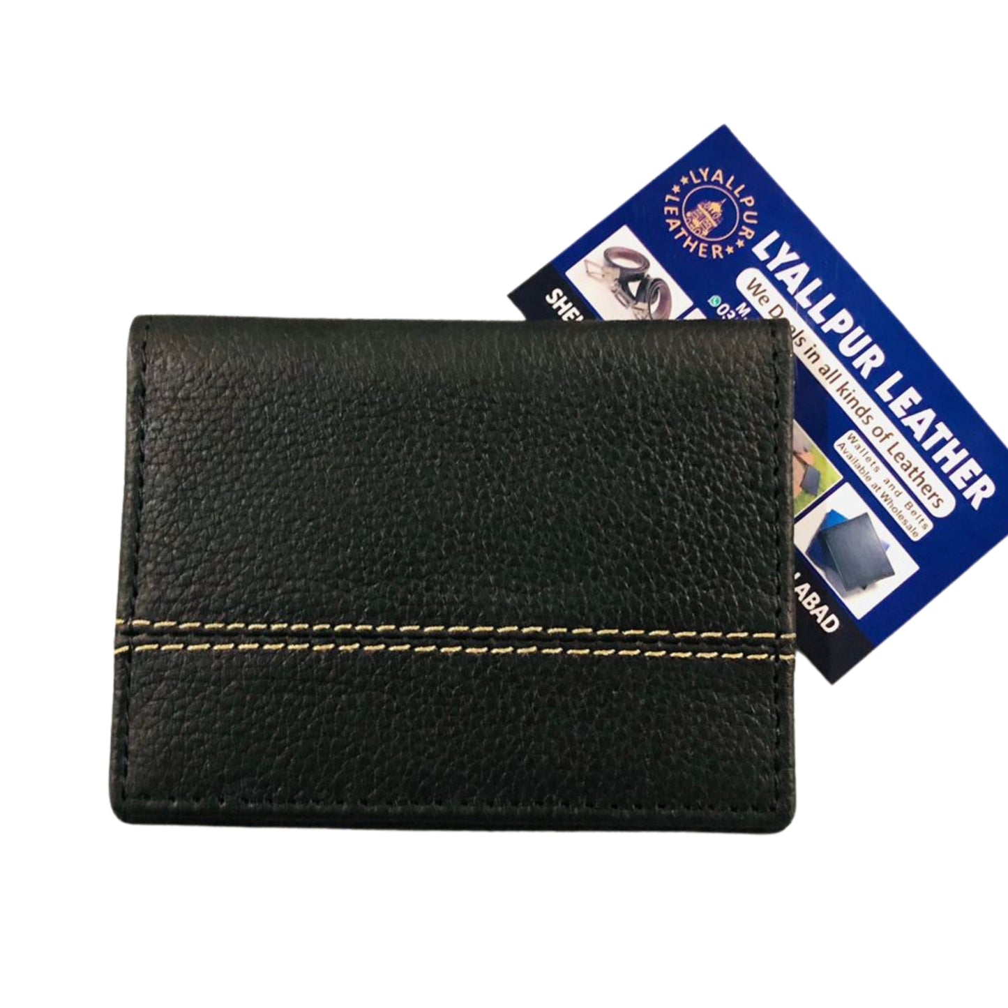Genuine Leather Card Holders – Compact &amp; Professional