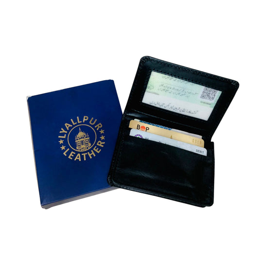 Genuine Leather Flap Wallet – Secure &amp; Stylish