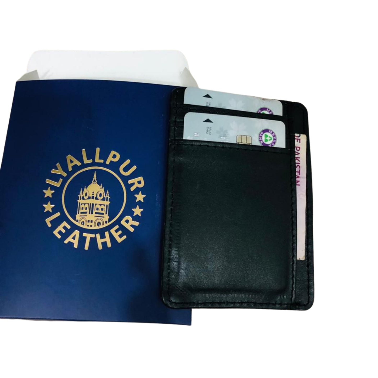 Genuine Leather Flap Wallet – Secure &amp; Stylish