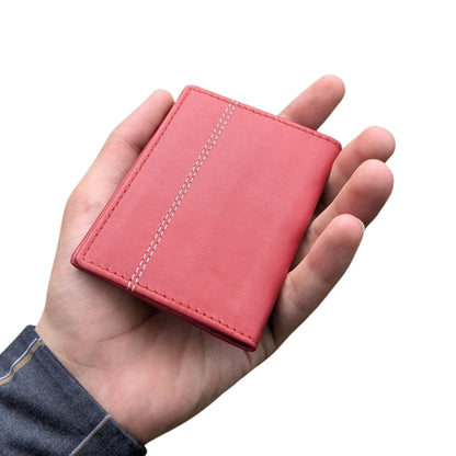 Premium Genuine Cow Leather Card Holder – Brown