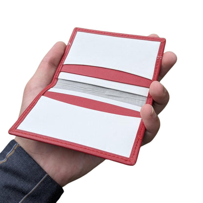 Premium Genuine Cow Leather Card Holder – Brown